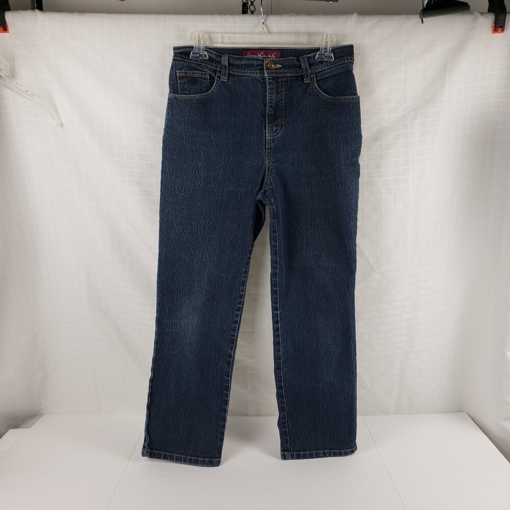 Gloria Vanderbilt Amanda 8P Blue Wash Jeans Petite Short Denim Jeans Skinny